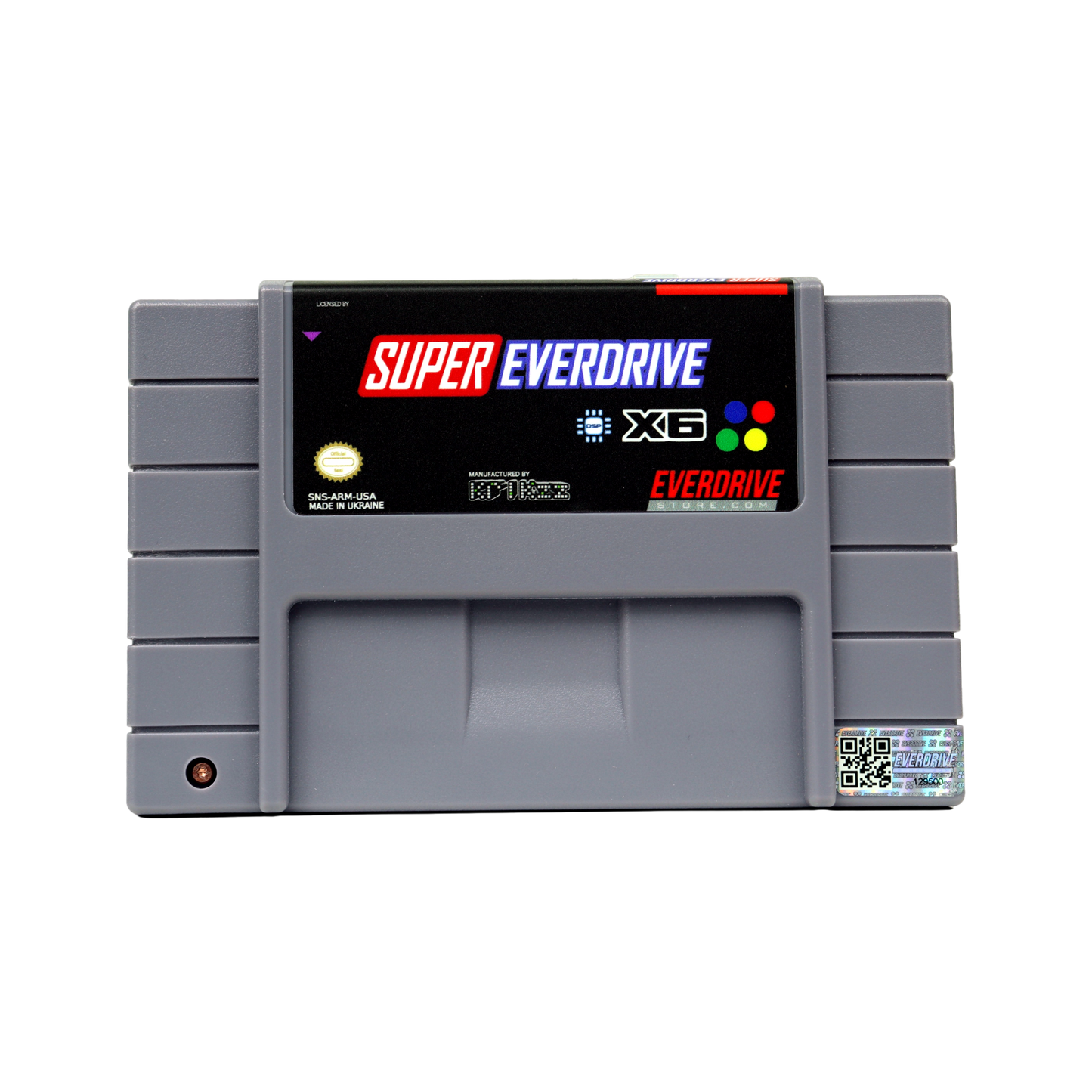 Super Everdrive X6 DSP NAS - Gray by Krikzz for SNES