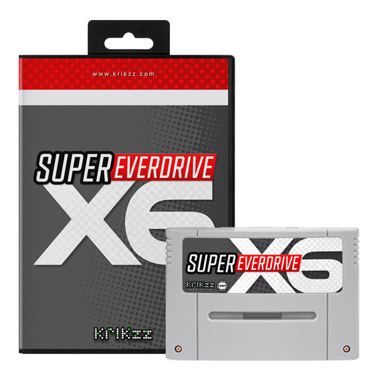 Super Everdrive X6 DSP - Gray by Krikzz for SNES or Super Famicom