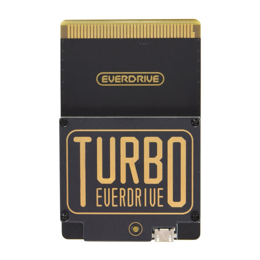 Turbo Everdrive Pro - Black by Krikzz for TurboGrafx-16 or PC-Engine