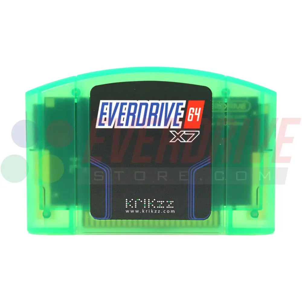 Everdrive 64 X7 - Frosted Green Krikzz