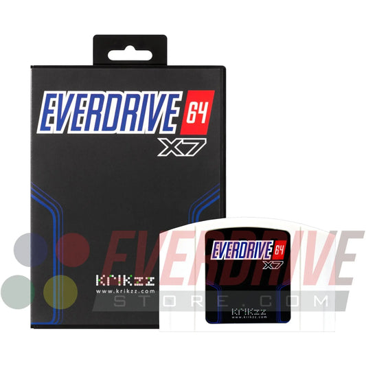 Everdrive 64 X7 - White Krikzz