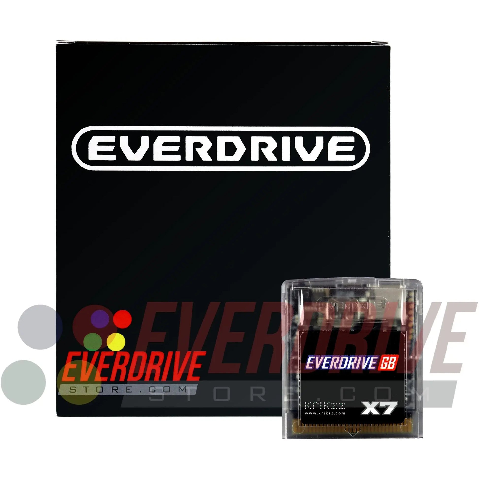 Everdrive GB X7 - Frosted Clear - EverdriveStore.com