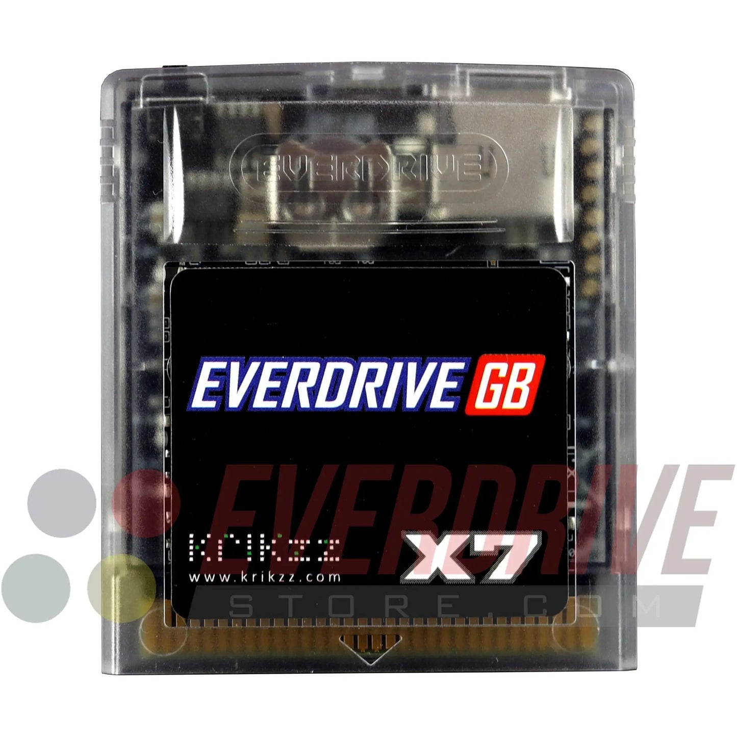 Everdrive GB X7 - Frosted Clear Krikzz