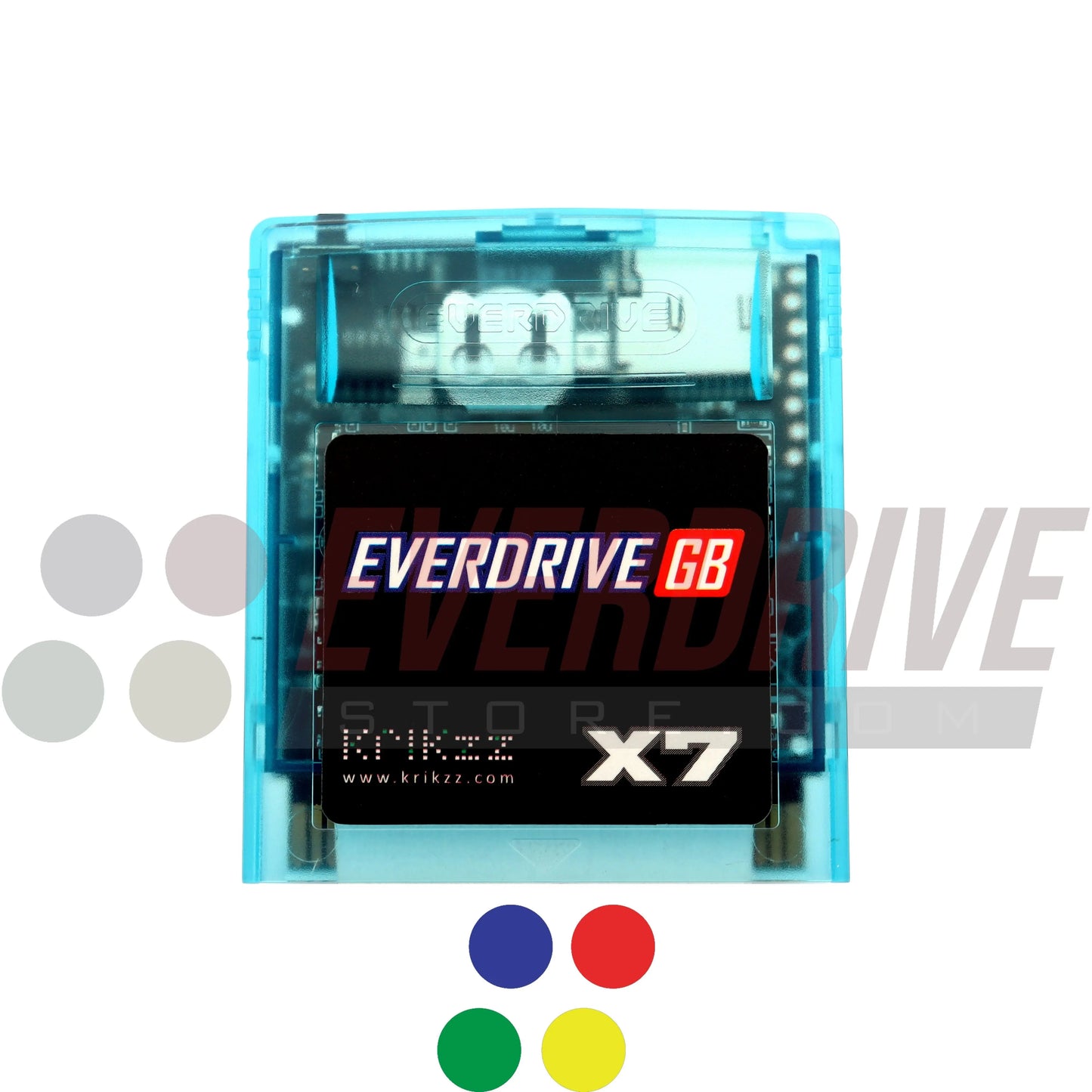 Everdrive GB X7 - Frosted Turquoise - EverdriveStore.com