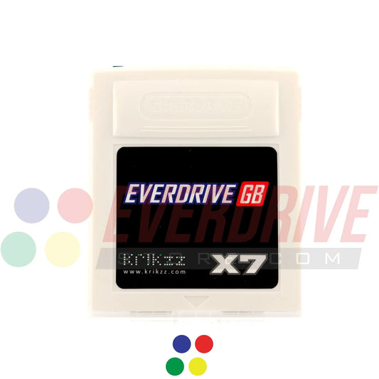 Everdrive GB X7 - White by Krikzz for GB or GBC Krikzz