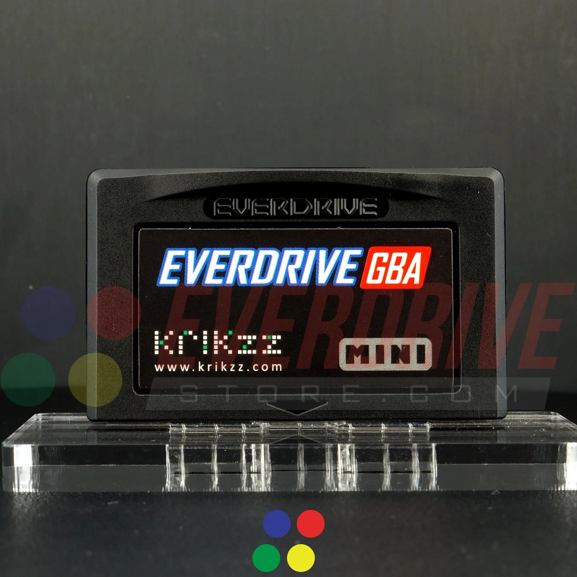 Everdrive GBA Mini - Black Krikzz