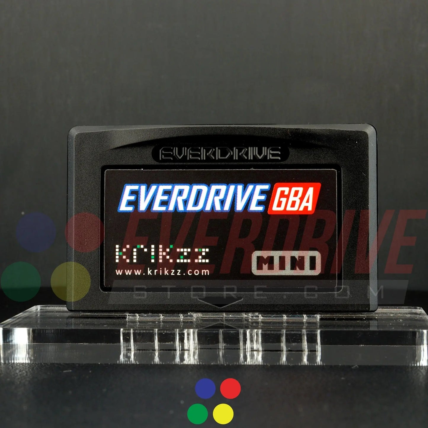 Everdrive GBA Mini - Black Krikzz