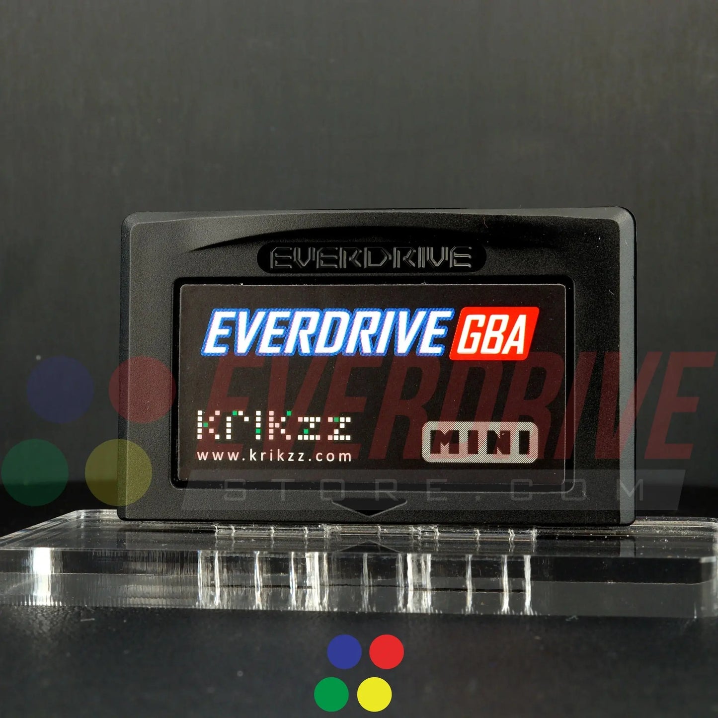 Everdrive GBA Mini - Black Krikzz