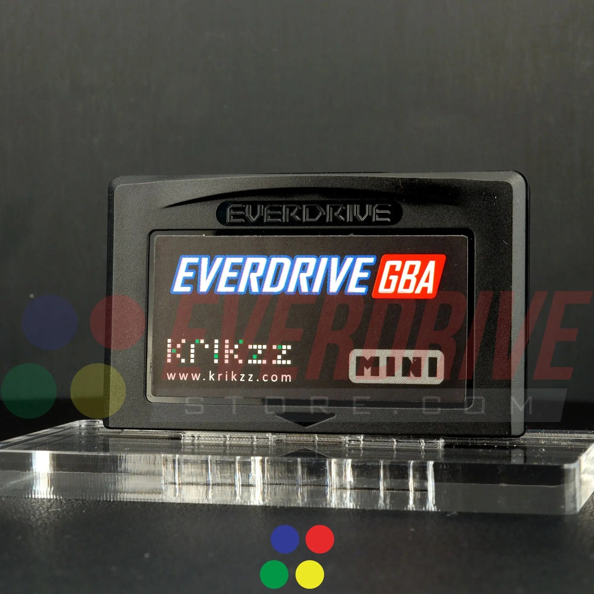 Everdrive GBA Mini - Black Krikzz