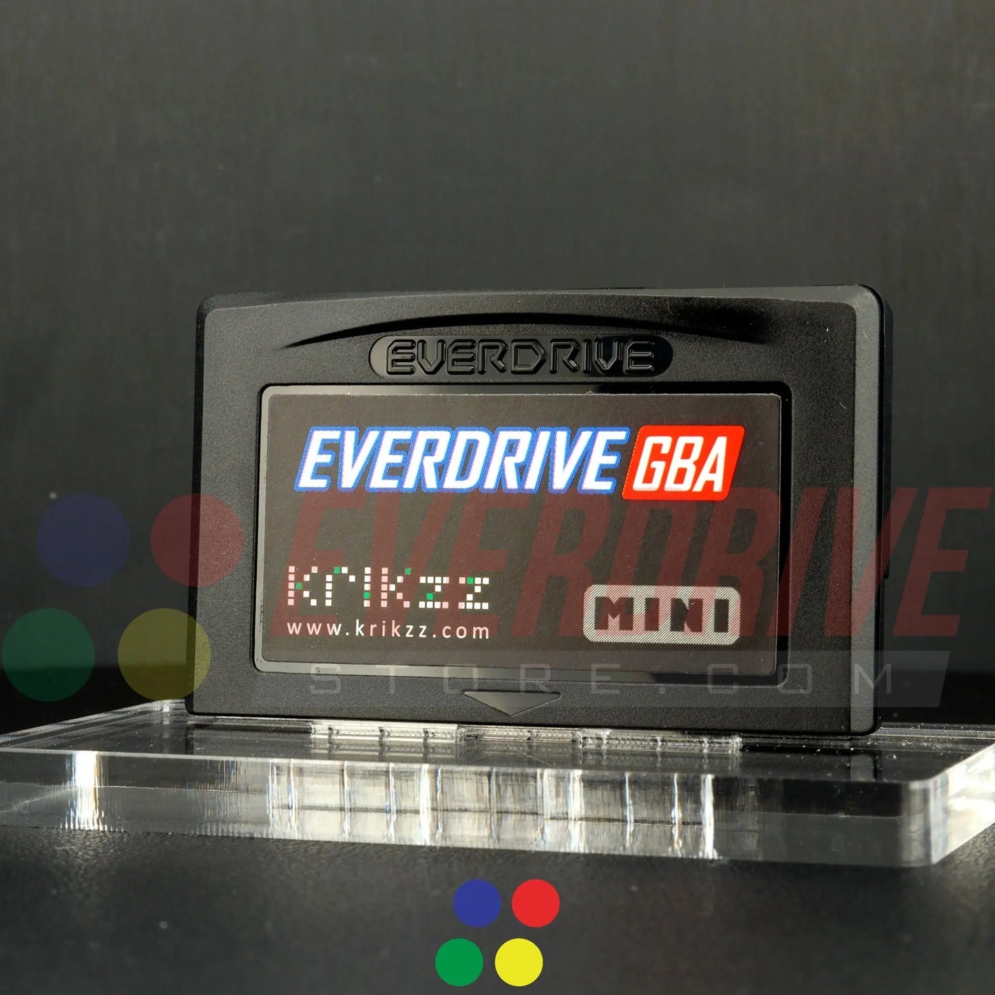 Everdrive GBA Mini - Black Krikzz