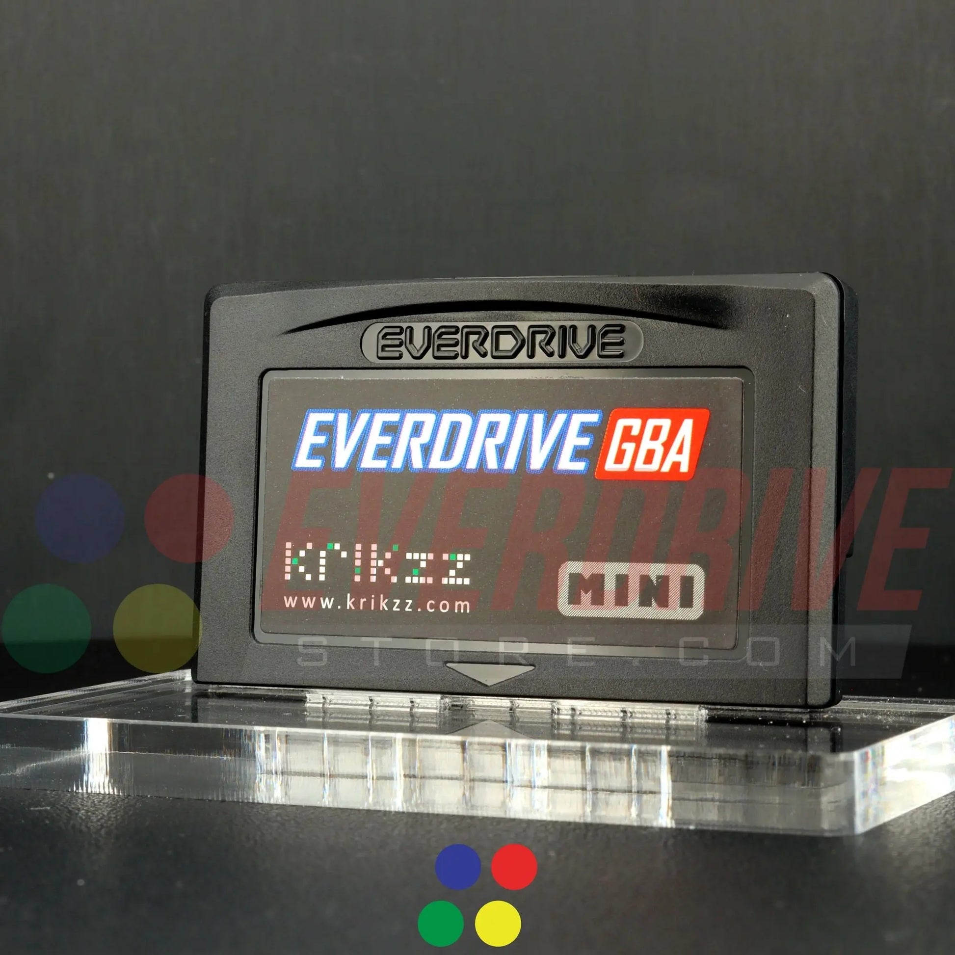 Everdrive GBA Mini - Black Krikzz