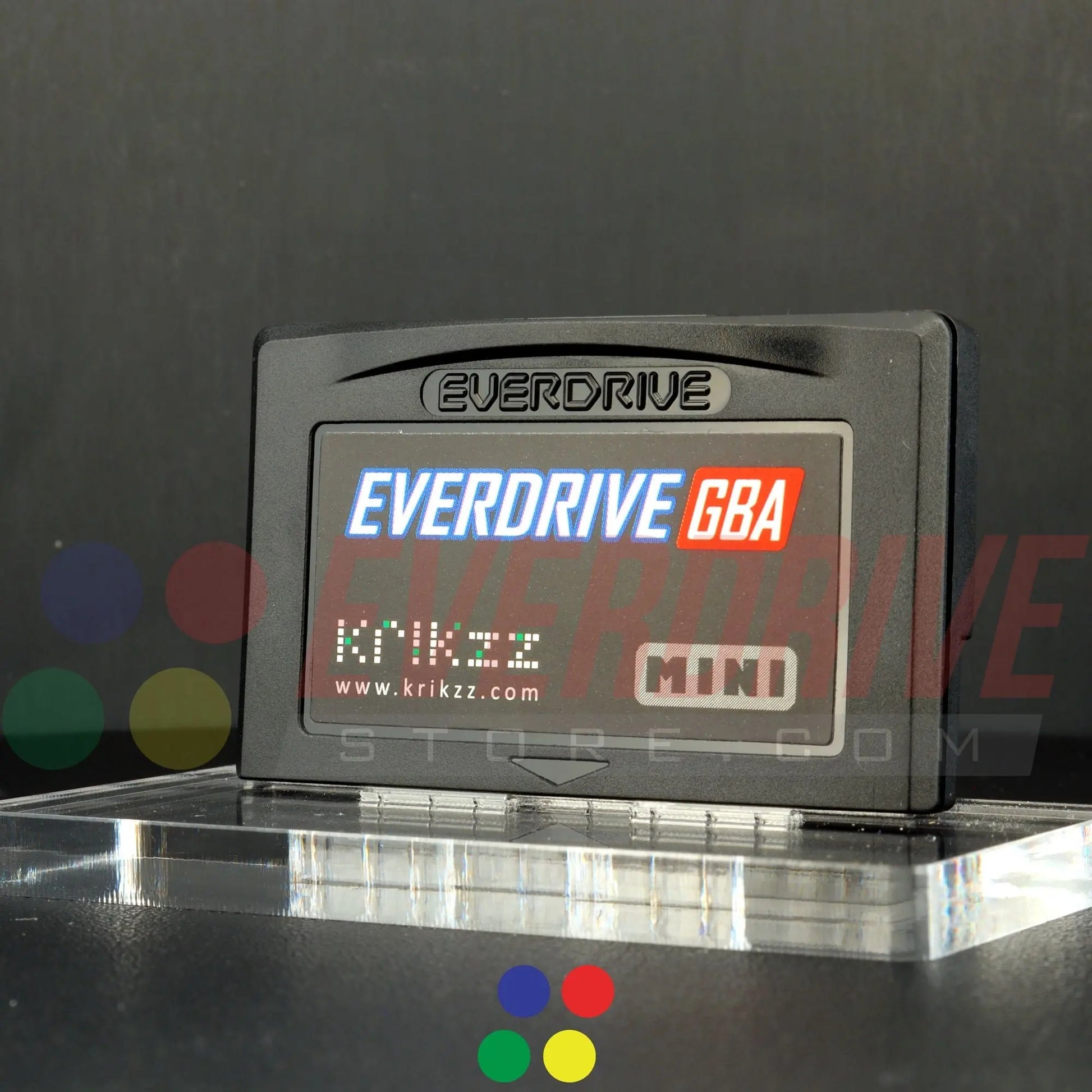 Everdrive GBA Mini - Black Krikzz