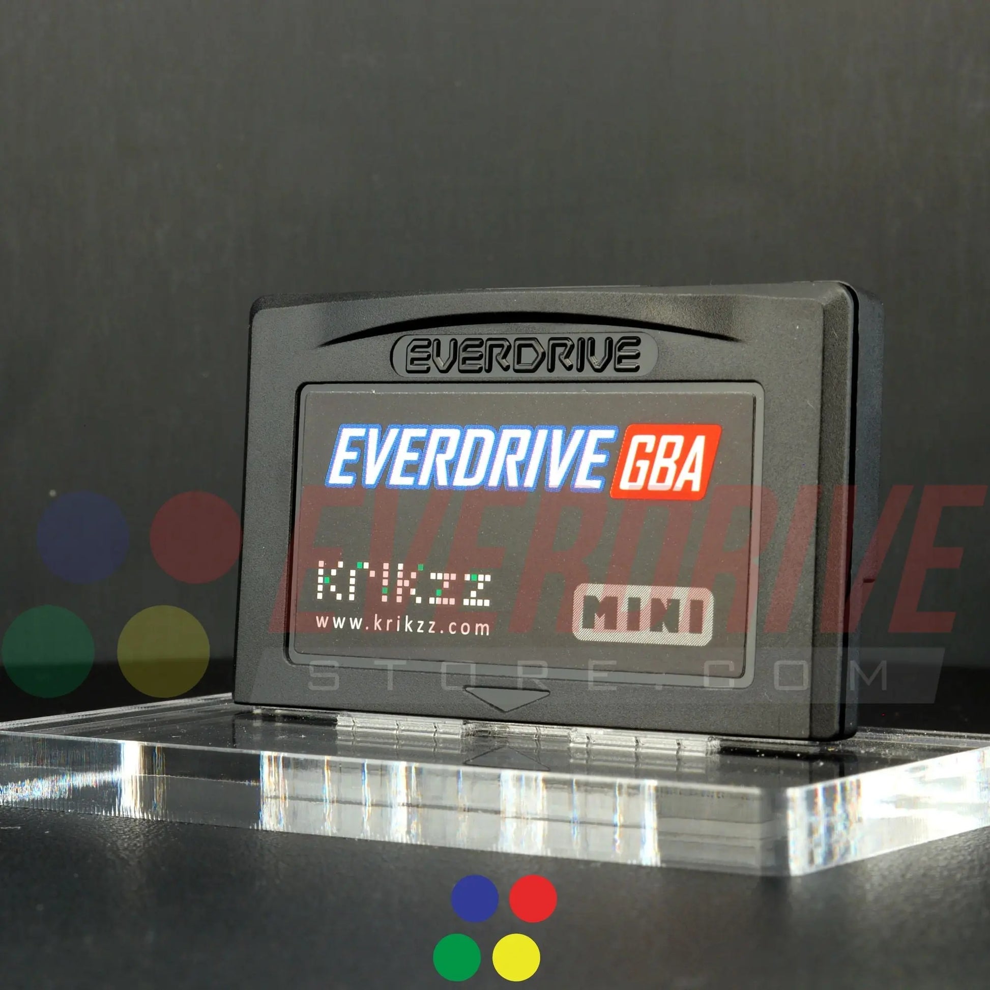 Everdrive GBA Mini - Black Krikzz