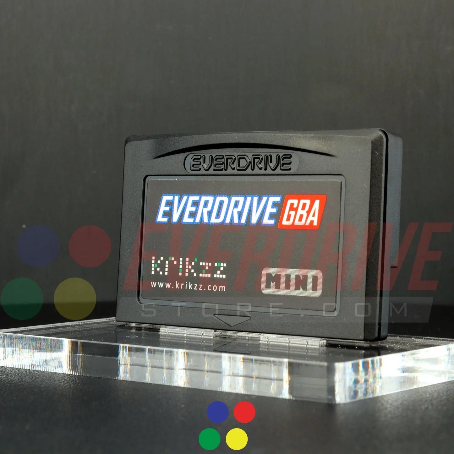 Everdrive GBA Mini - Black Krikzz