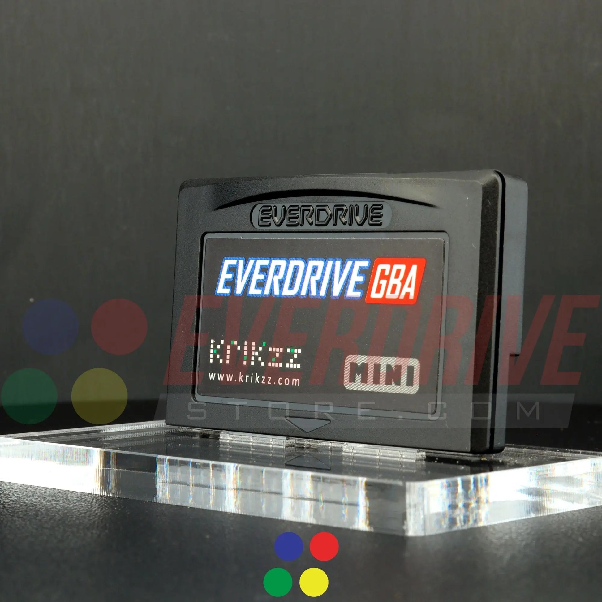 Everdrive GBA Mini - Black Krikzz