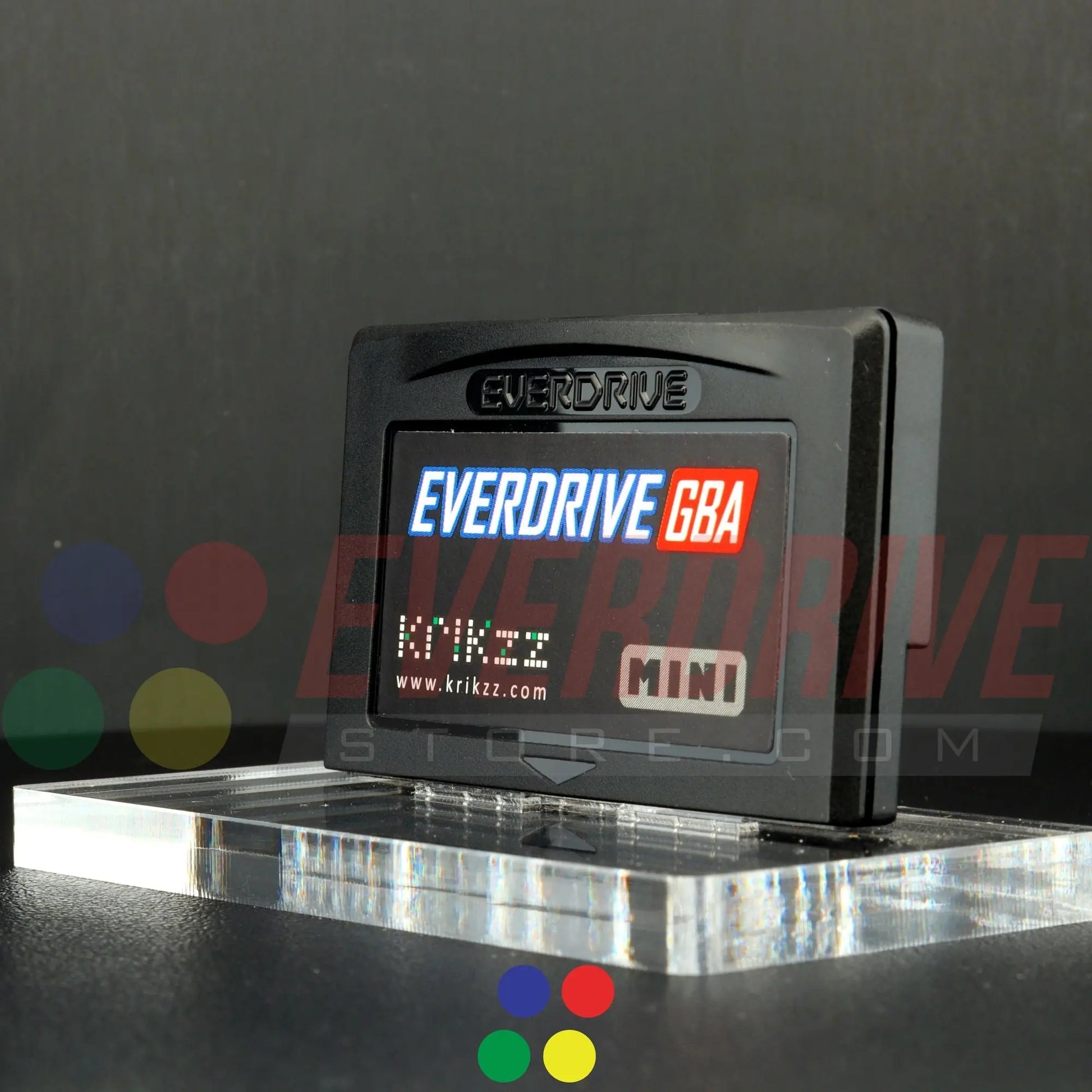 Everdrive GBA Mini - Black Krikzz