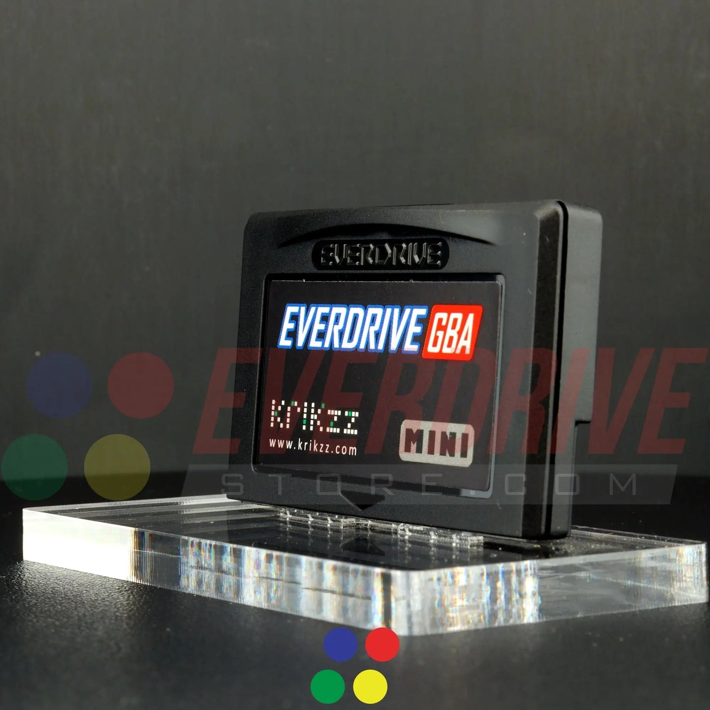 Everdrive GBA Mini - Black Krikzz