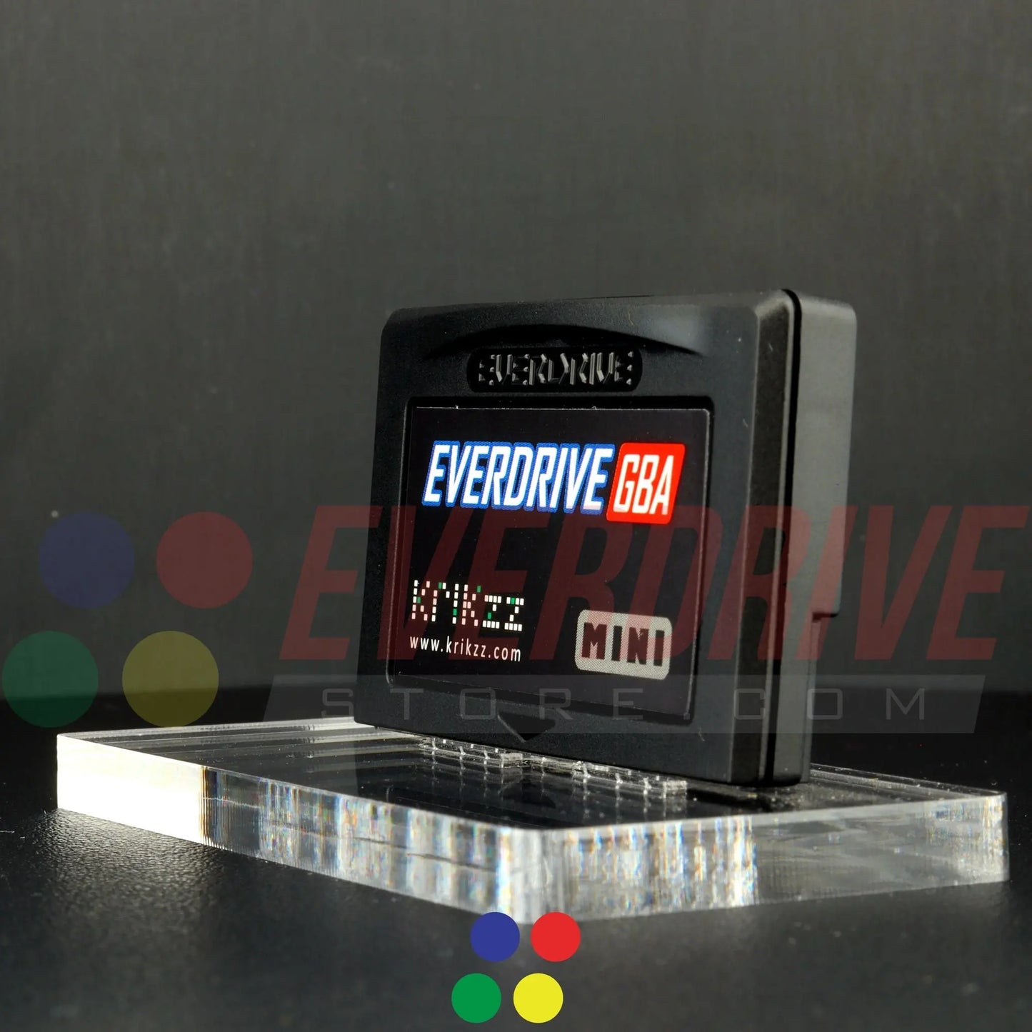 Everdrive GBA Mini - Black Krikzz