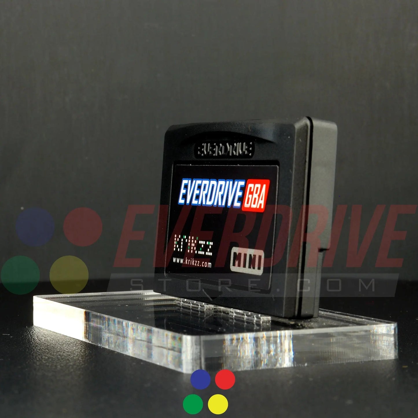 Everdrive GBA Mini - Black Krikzz