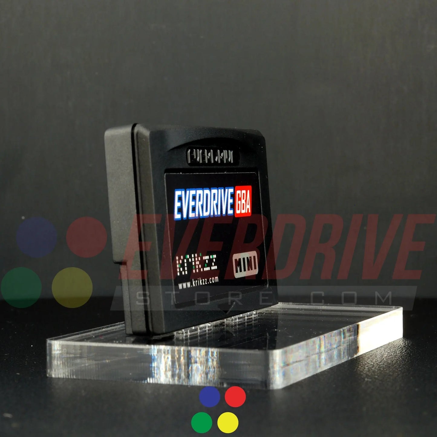 Everdrive GBA Mini - Black Krikzz