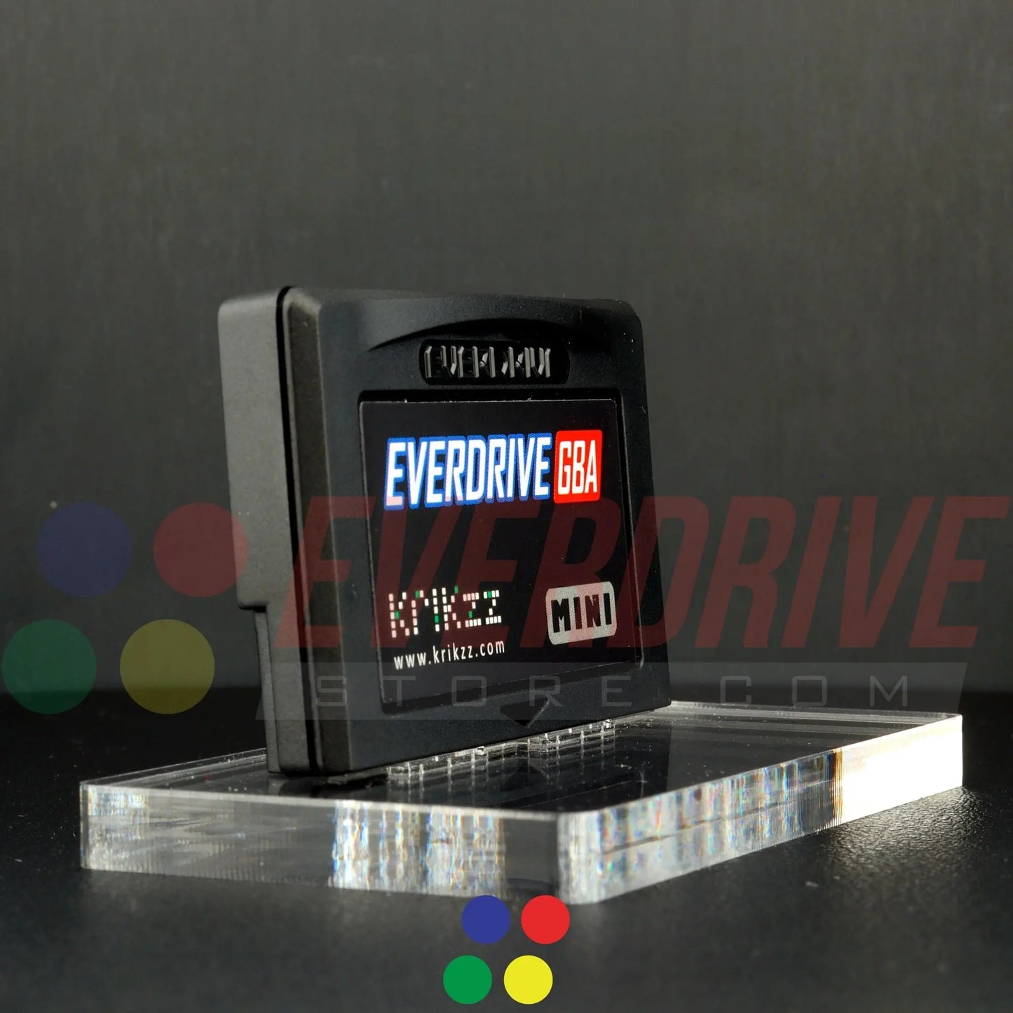 Everdrive GBA Mini - Black Krikzz