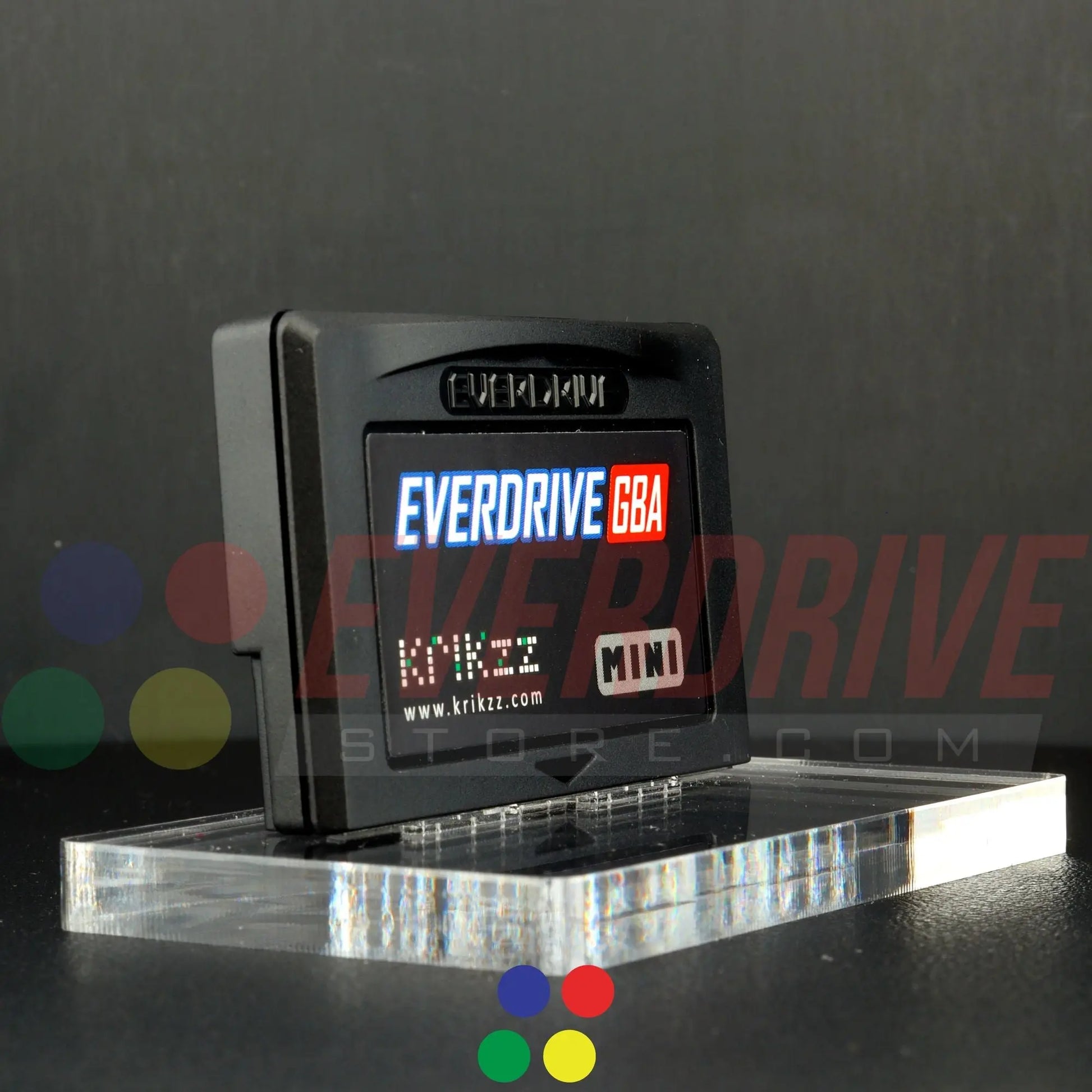 Everdrive GBA Mini - Black Krikzz