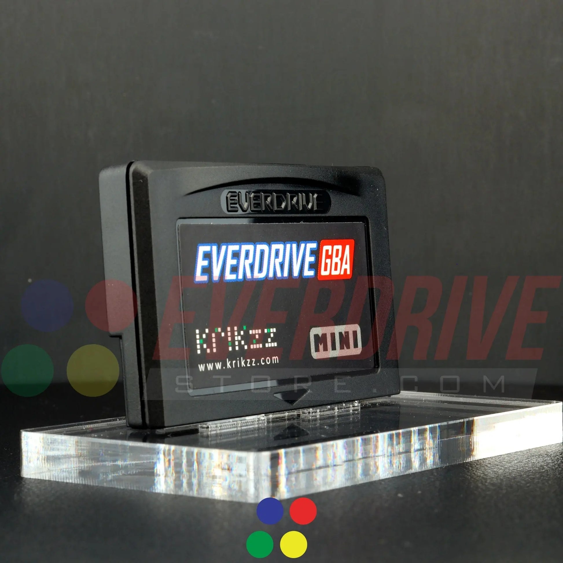 Everdrive GBA Mini - Black Krikzz