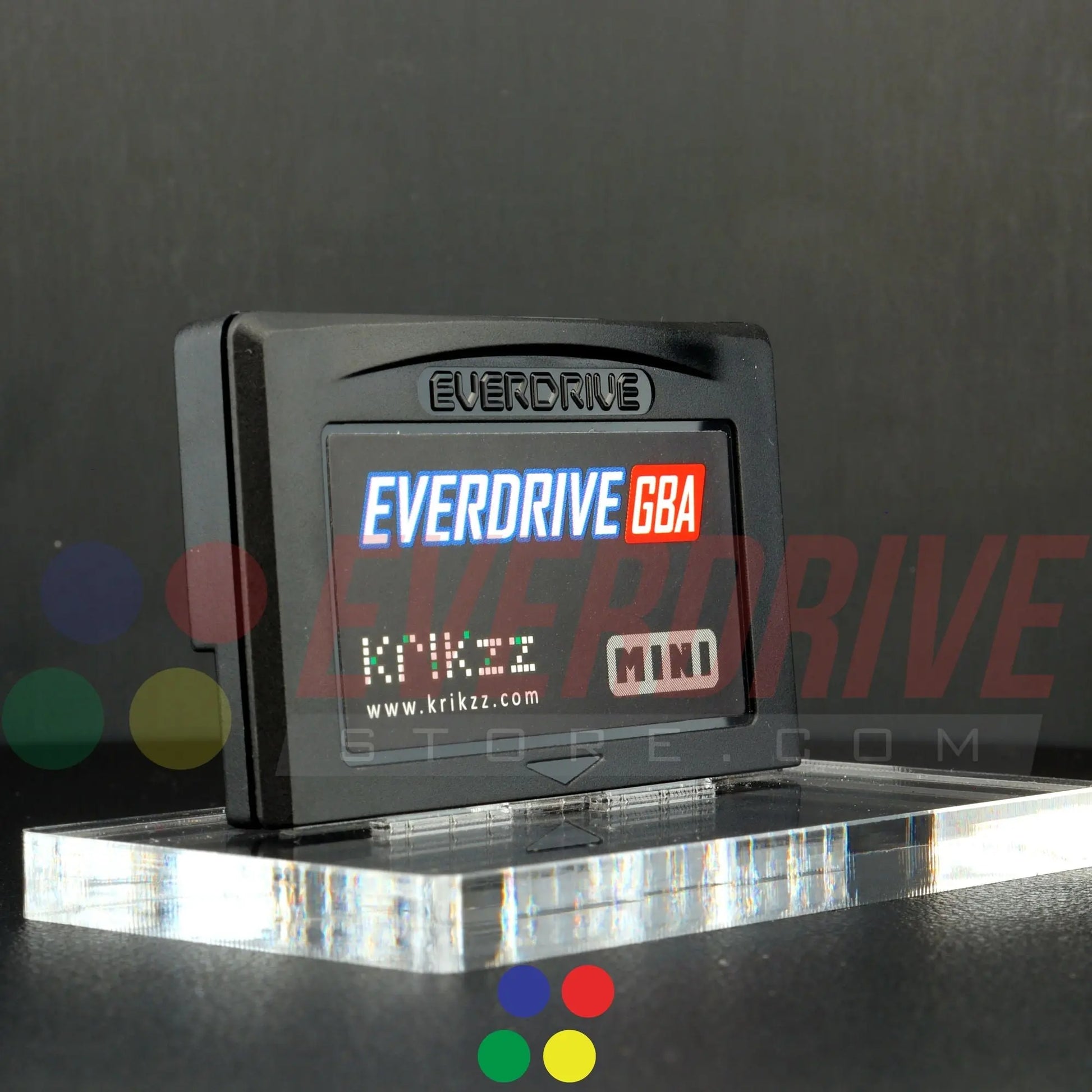 Everdrive GBA Mini - Black Krikzz