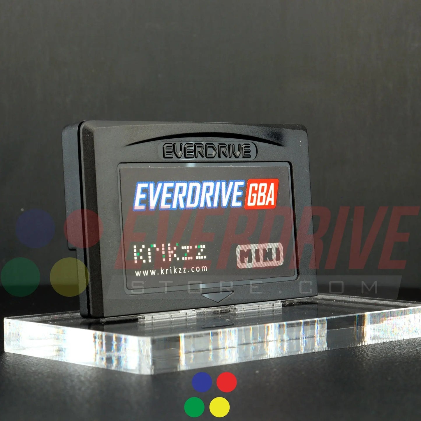 Everdrive GBA Mini - Black Krikzz