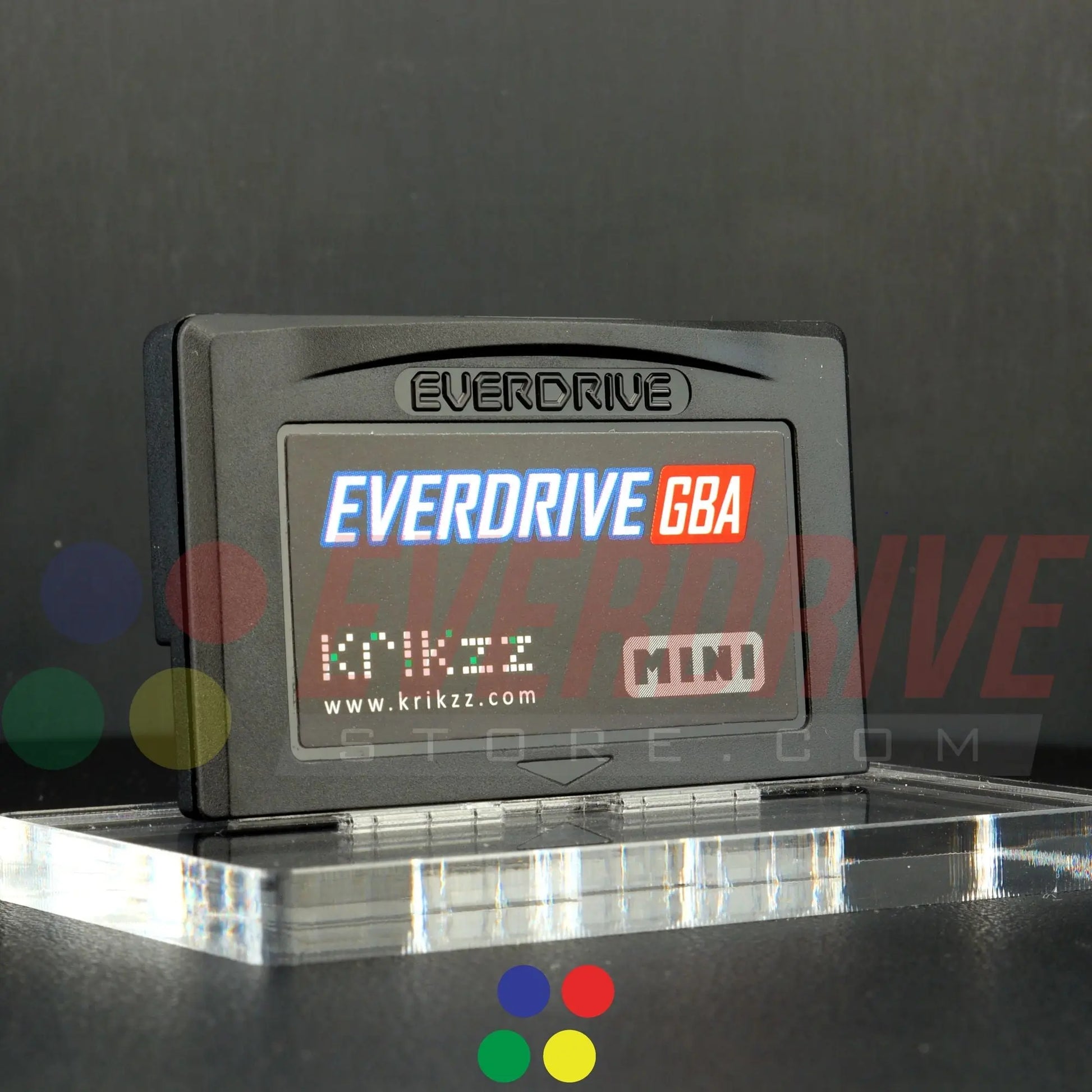 Everdrive GBA Mini - Black Krikzz