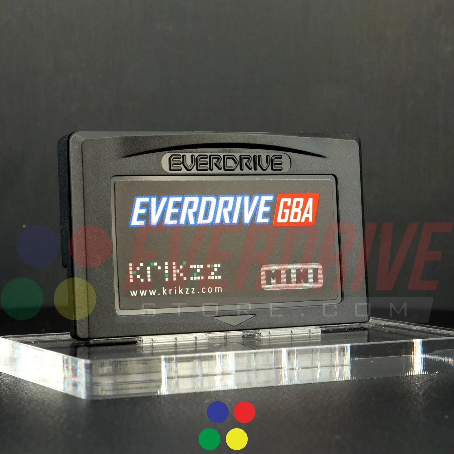 Everdrive GBA Mini - Black Krikzz