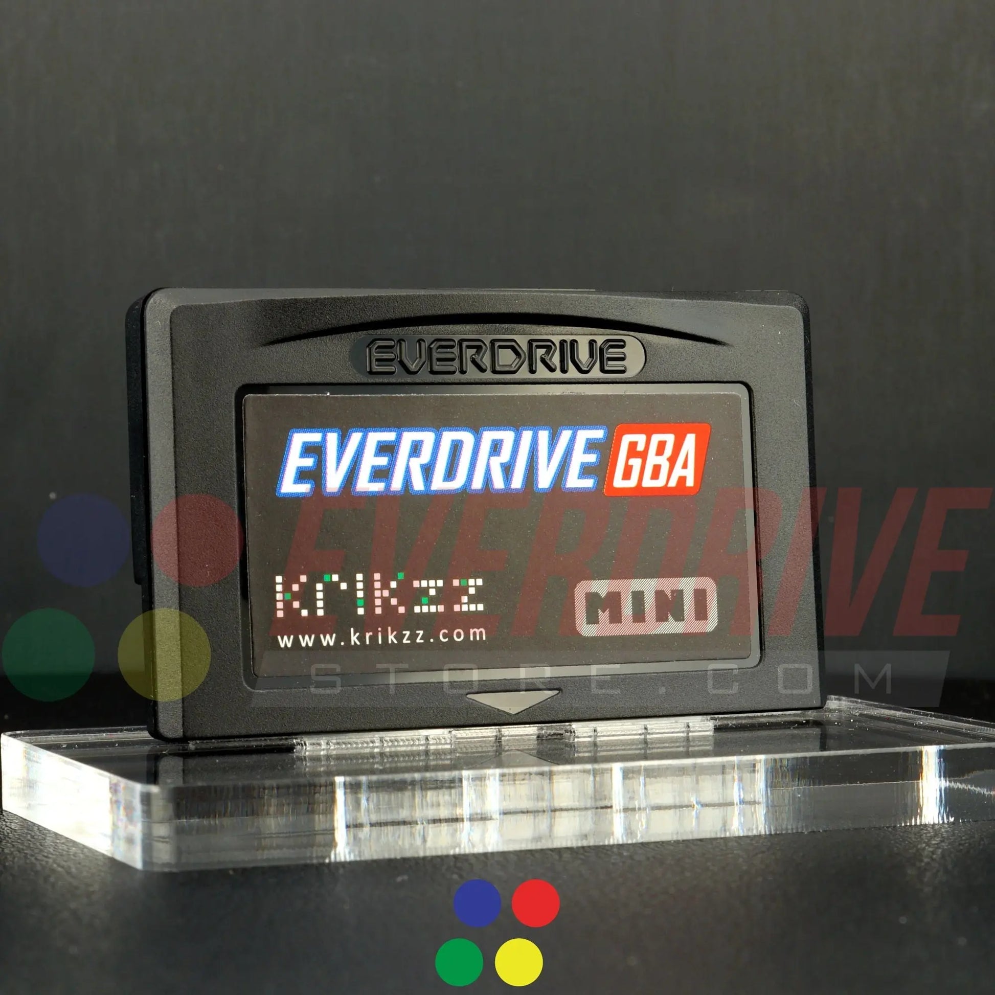 Everdrive GBA Mini - Black Krikzz