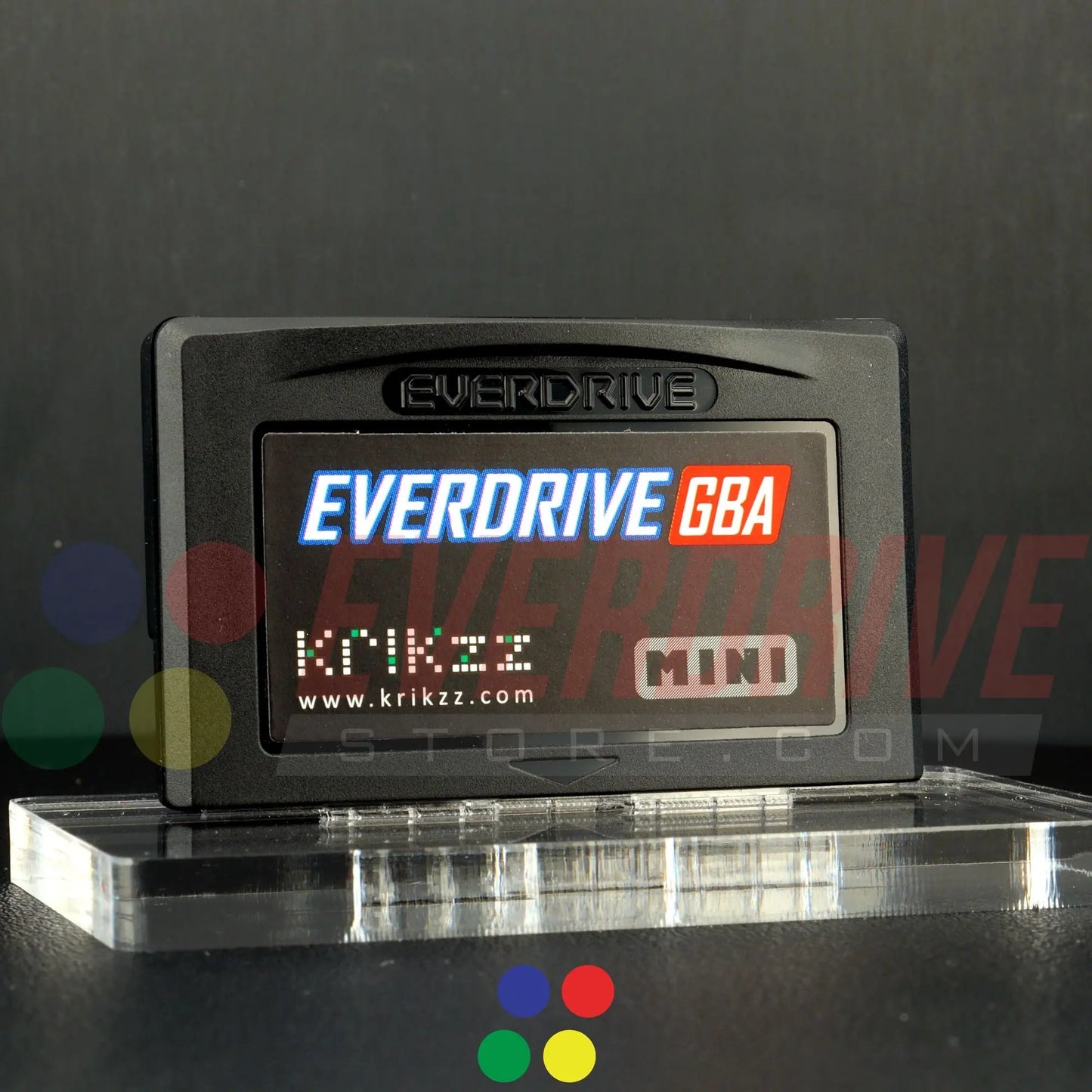 Everdrive GBA Mini - Black Krikzz