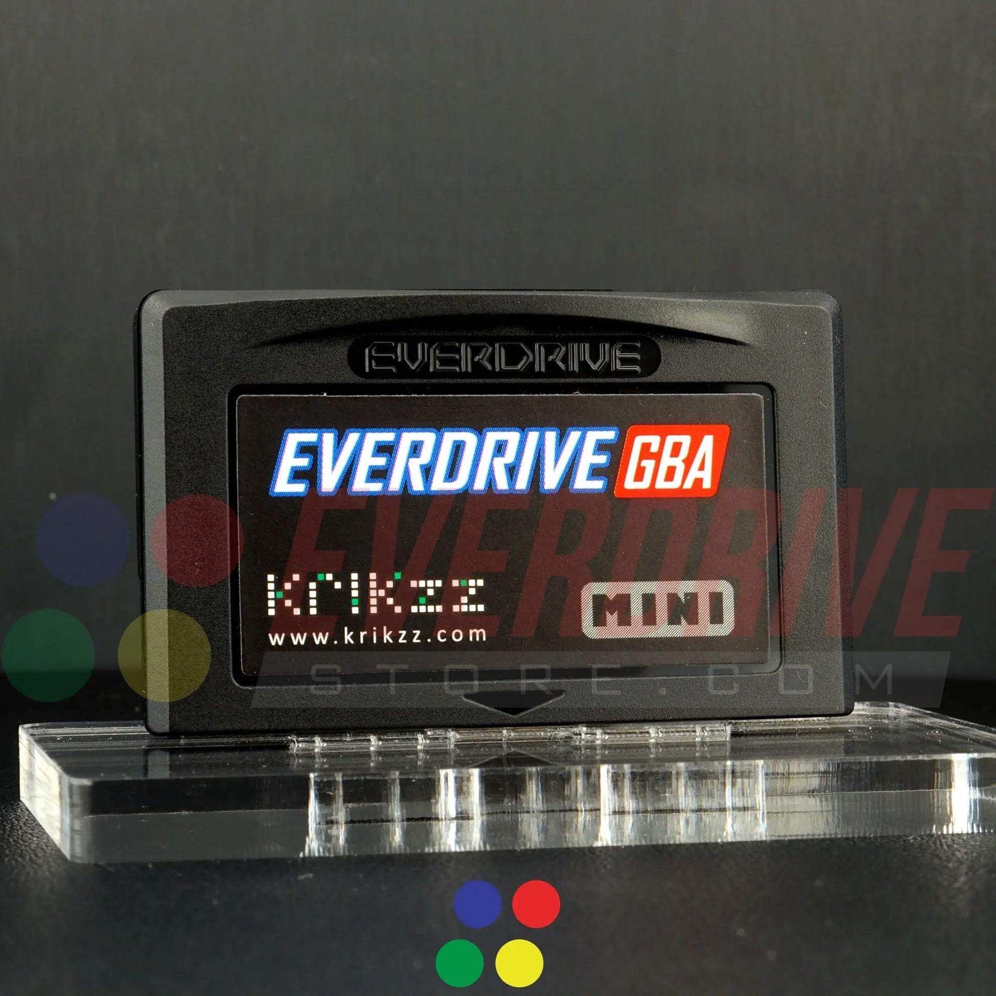 Everdrive GBA Mini - Black Krikzz