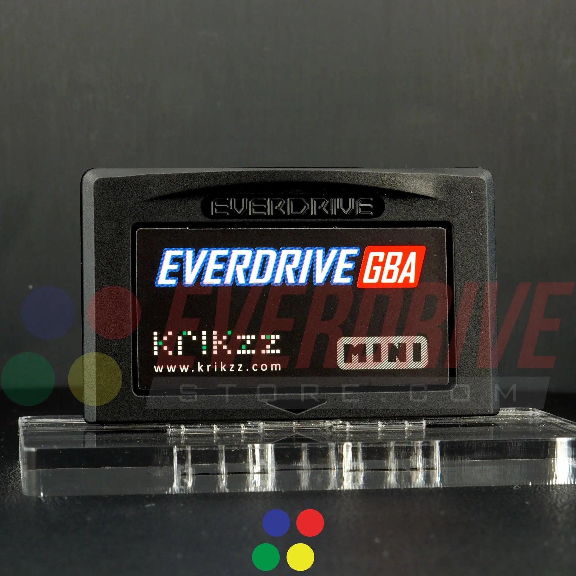 Everdrive GBA Mini - Black Krikzz