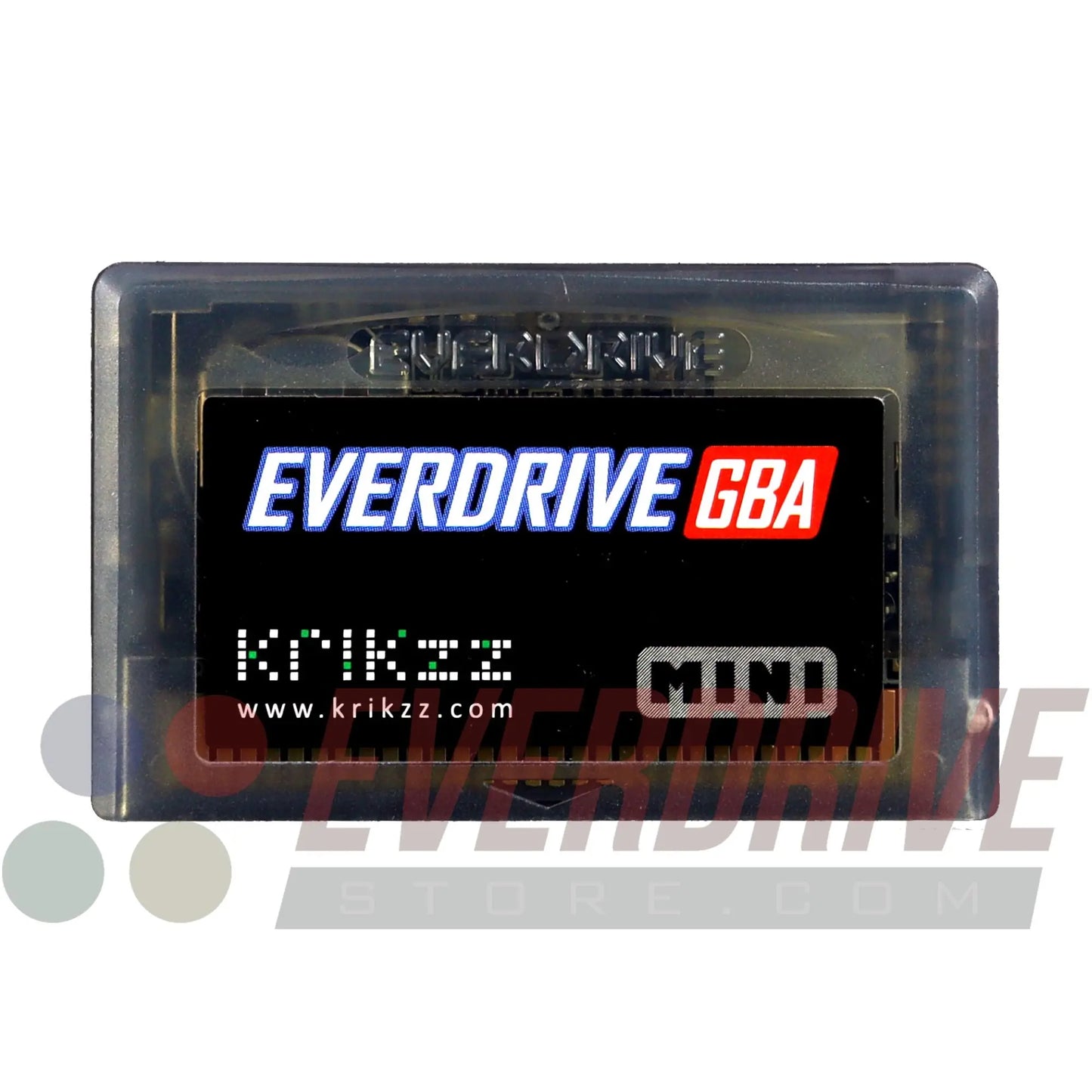 Everdrive GBA Mini - Frosted Black Krikzz