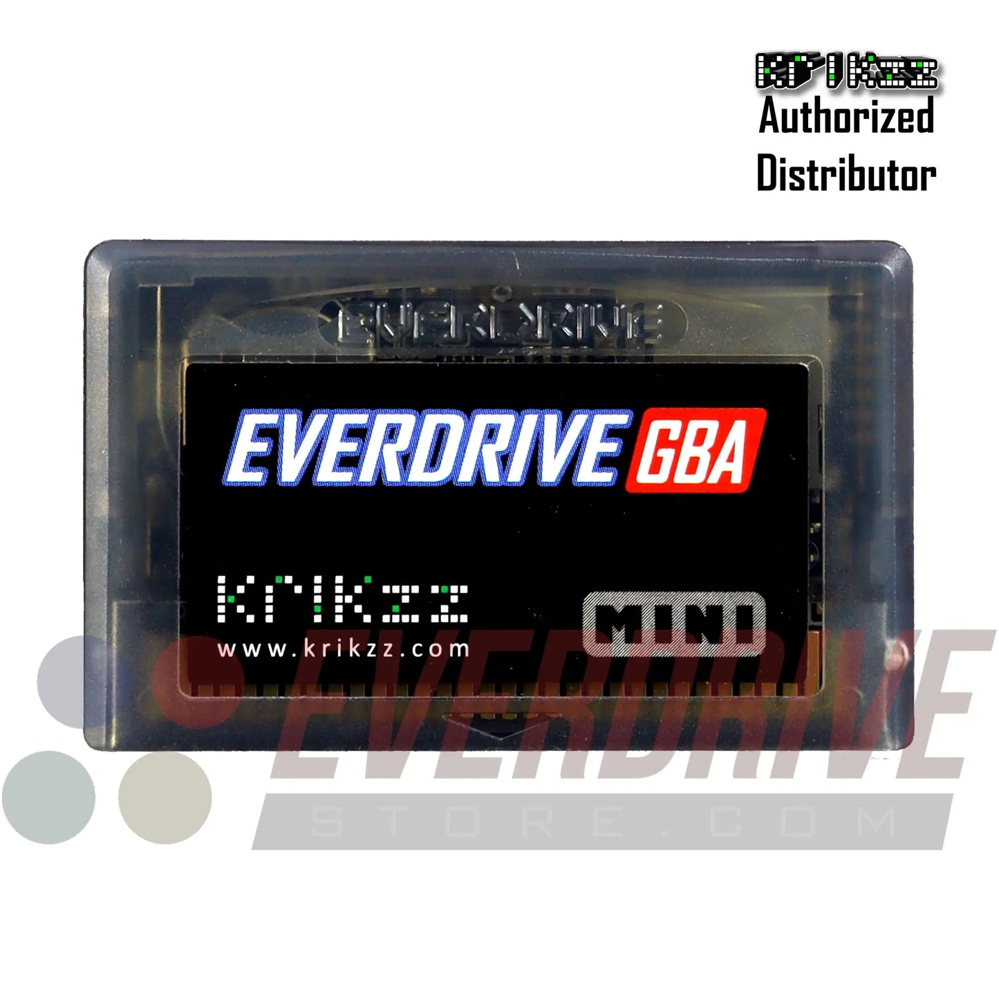 Everdrive GBA Mini - Frosted Black Krikzz