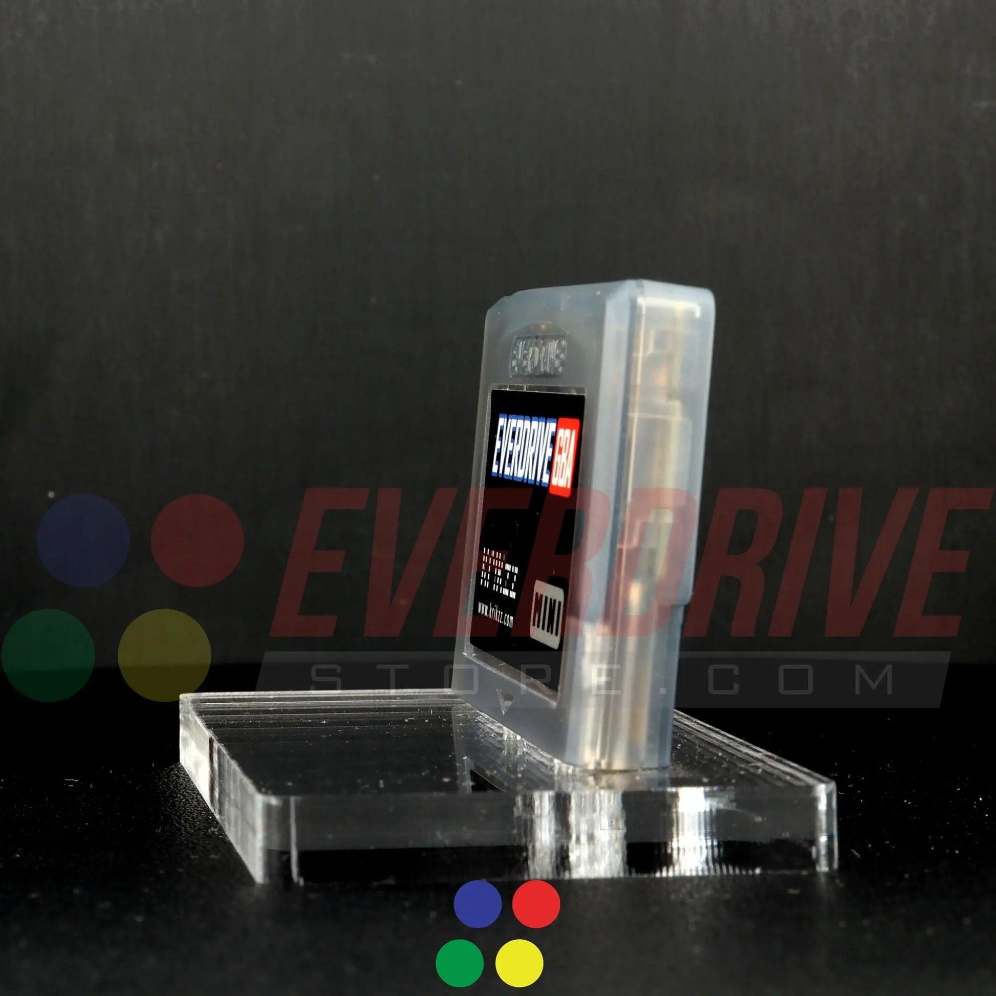 Everdrive GBA Mini - Frosted Black Krikzz