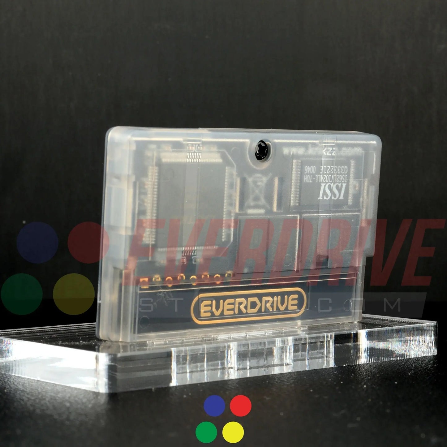 Everdrive GBA Mini - Frosted Black Krikzz