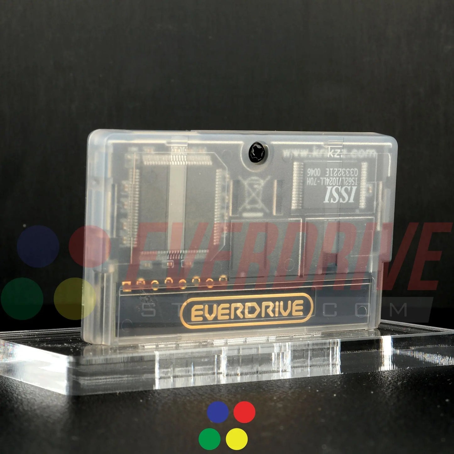 Everdrive GBA Mini - Frosted Black Krikzz