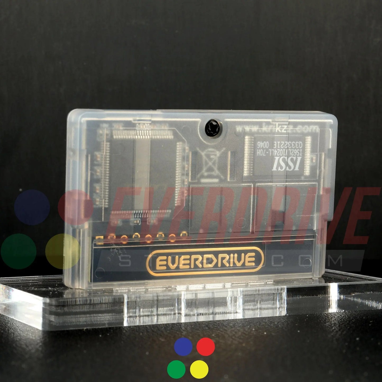 Everdrive GBA Mini - Frosted Black Krikzz