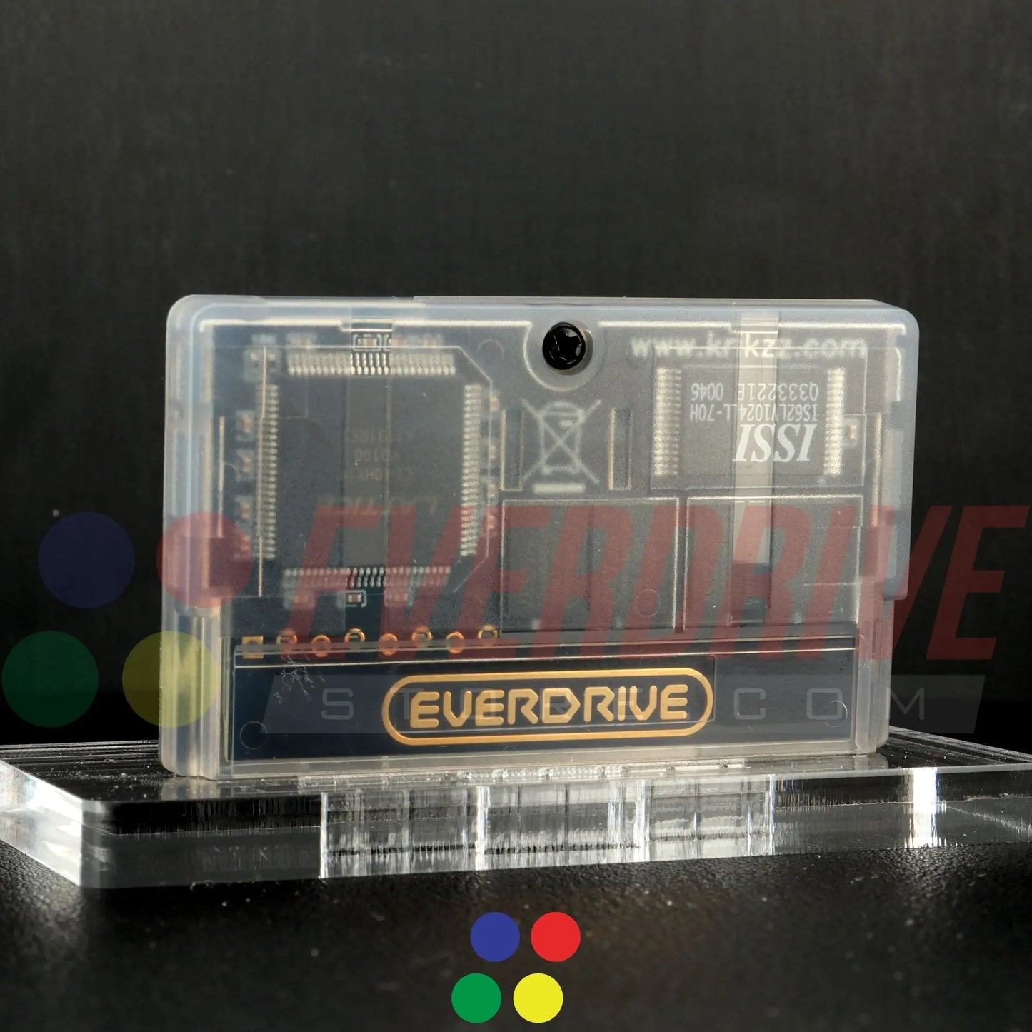 Everdrive GBA Mini - Frosted Black Krikzz