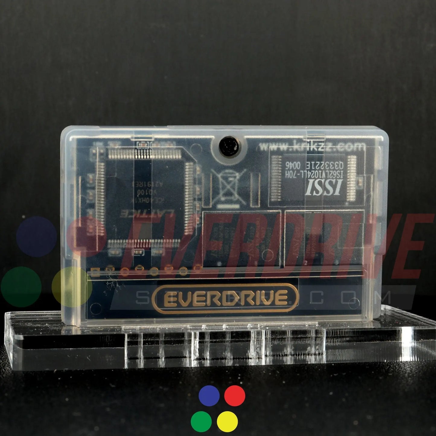 Everdrive GBA Mini - Frosted Black Krikzz