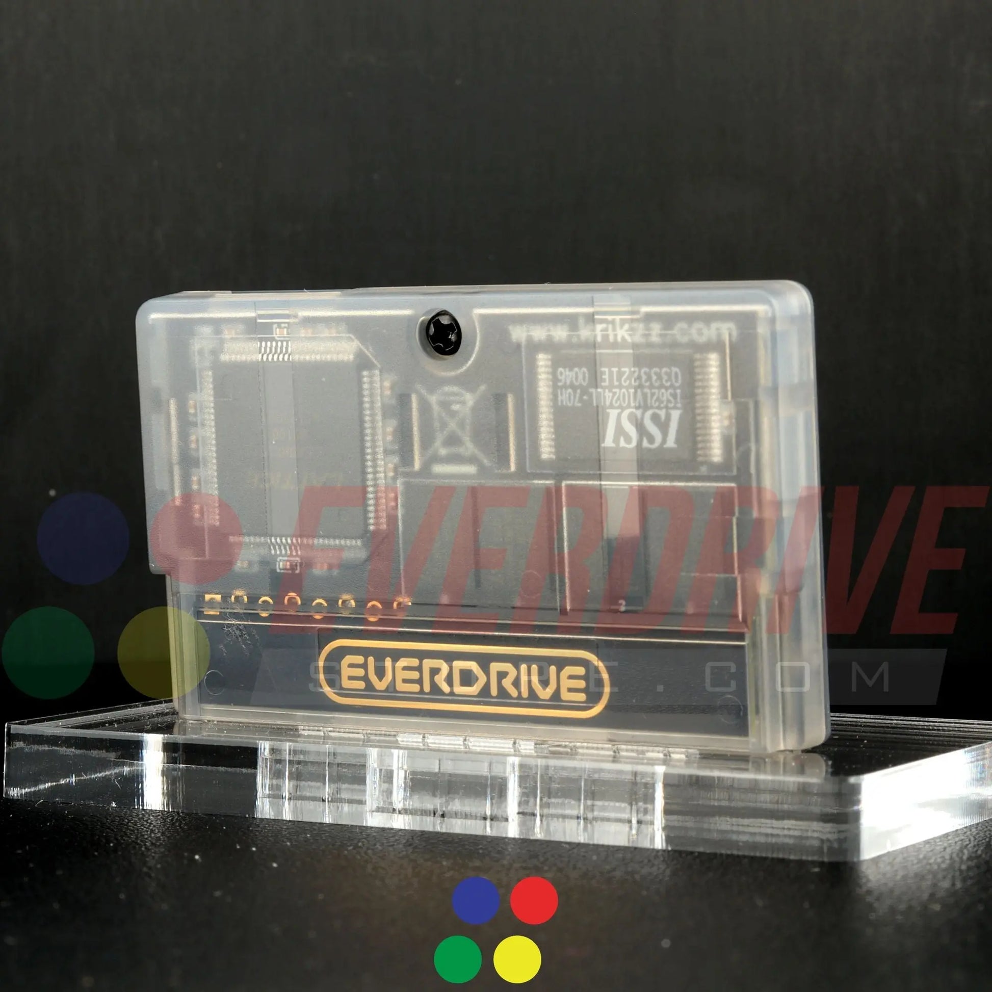 Everdrive GBA Mini - Frosted Black Krikzz