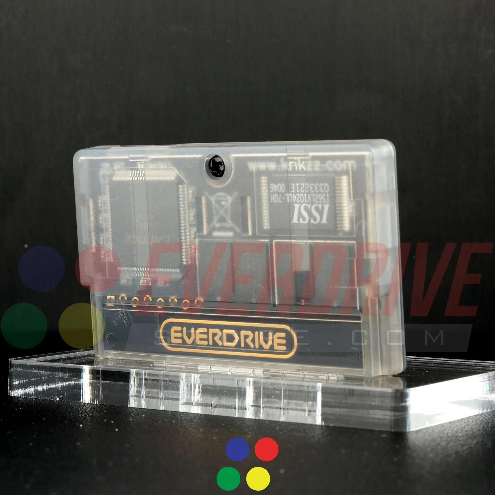 Everdrive GBA Mini - Frosted Black Krikzz