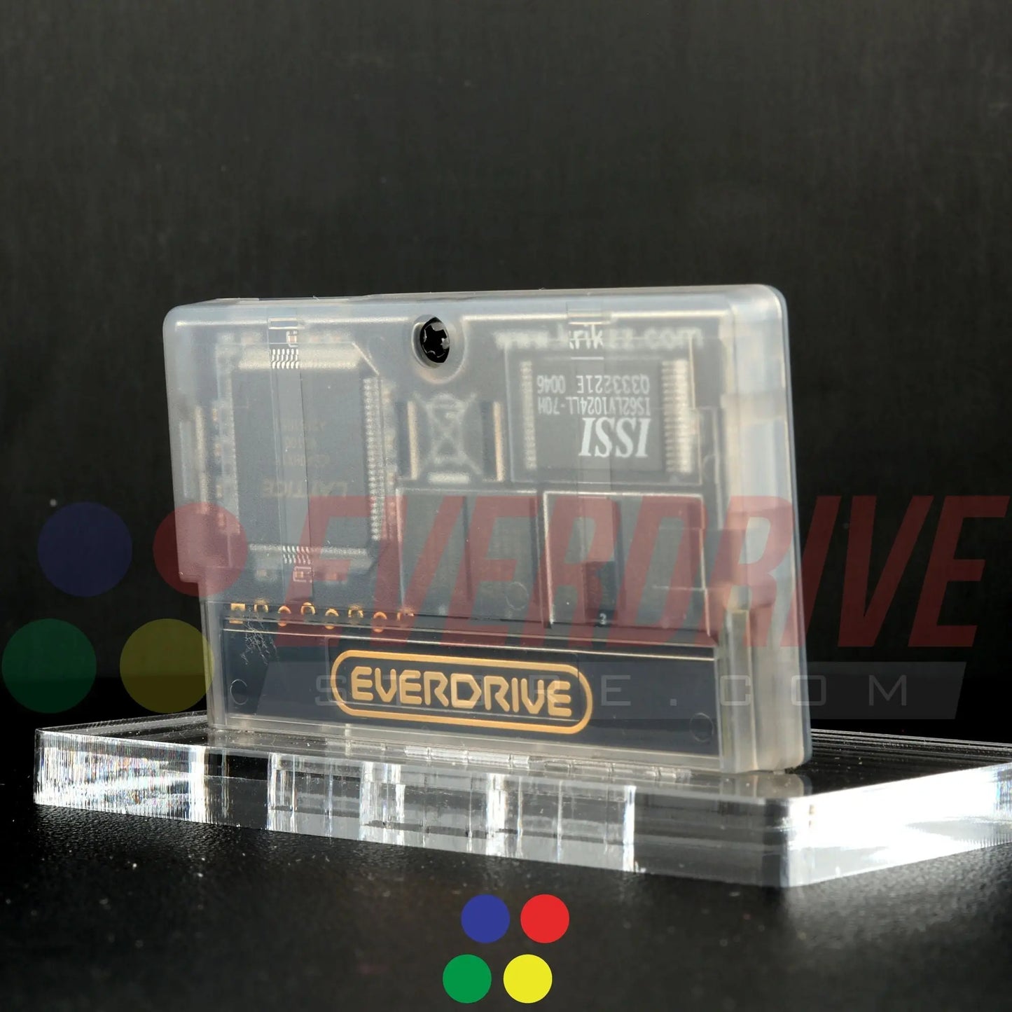 Everdrive GBA Mini - Frosted Black Krikzz