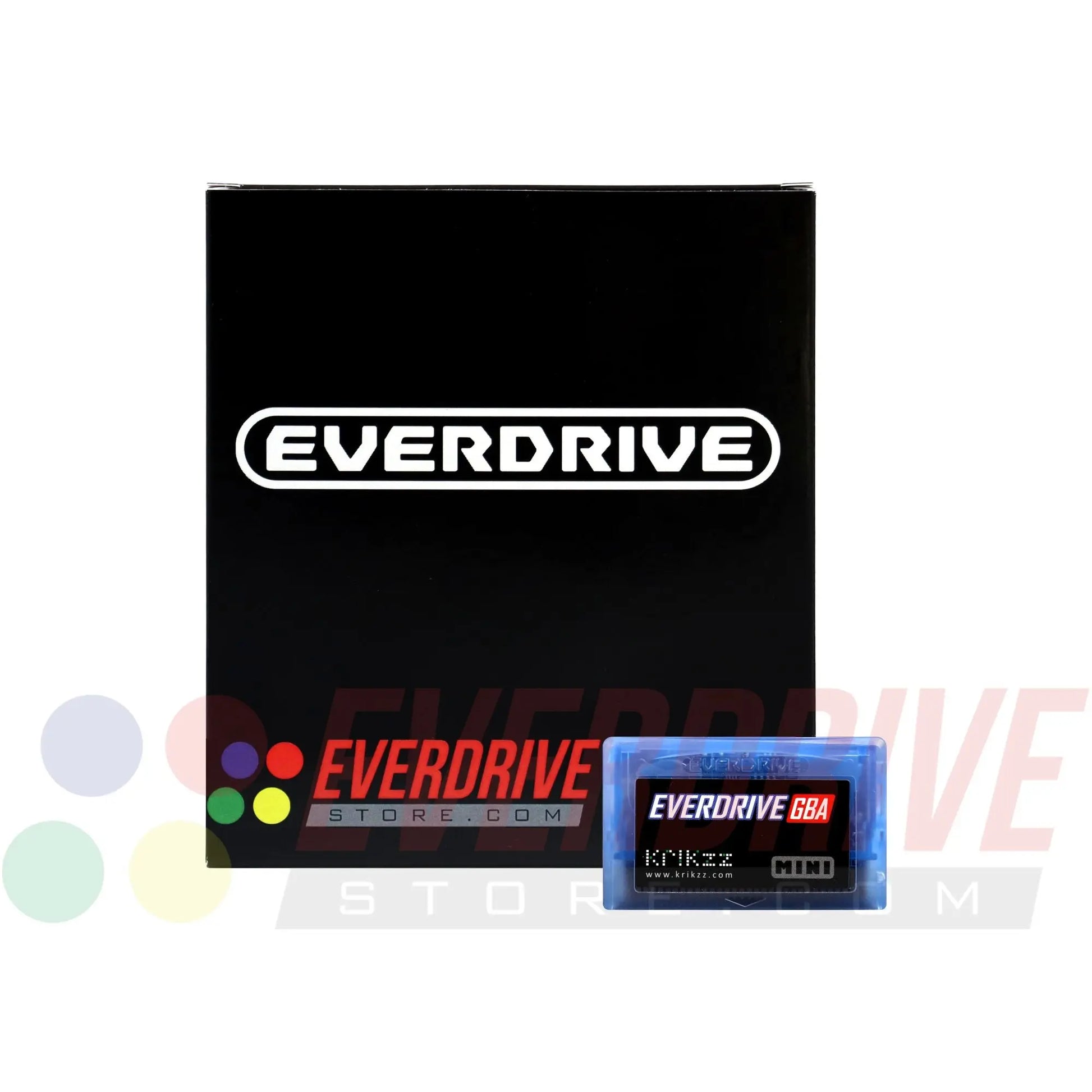 Everdrive GBA Mini - Frosted Blue Krikzz