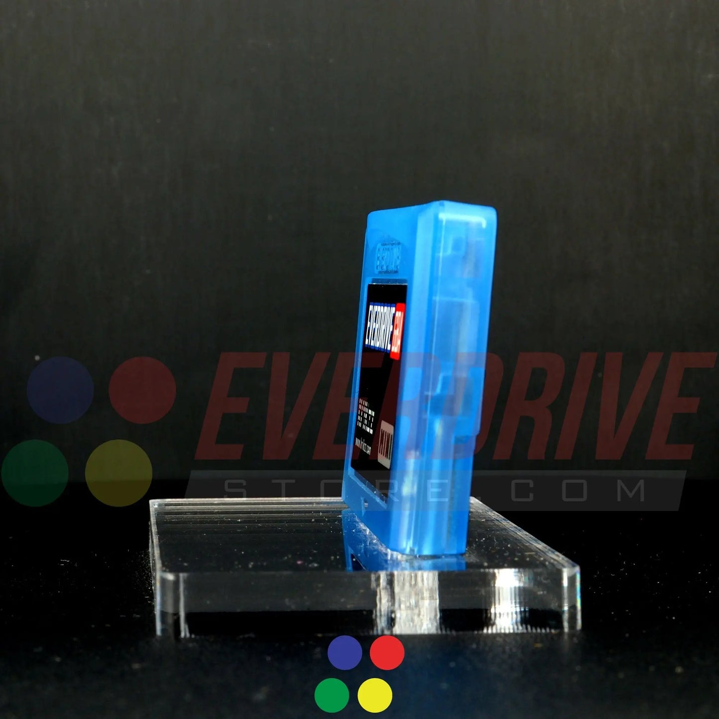 Everdrive GBA Mini - Frosted Blue Krikzz