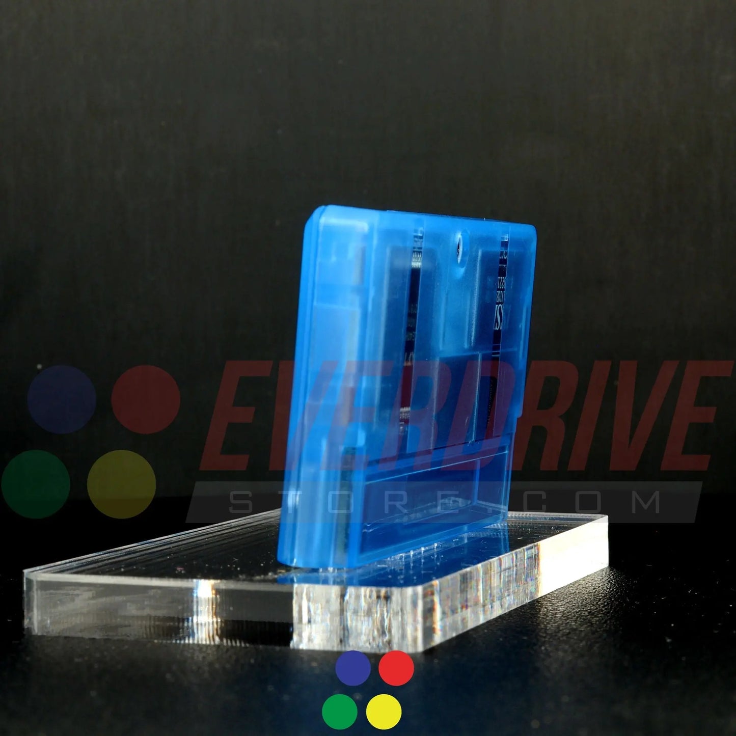 Everdrive GBA Mini - Frosted Blue Krikzz