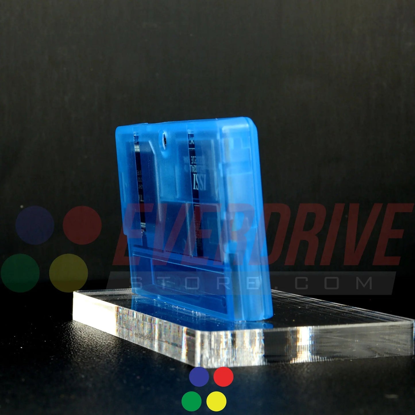 Everdrive GBA Mini - Frosted Blue Krikzz